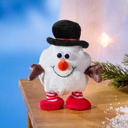 Bonhomme de neige qui répète vos paroles