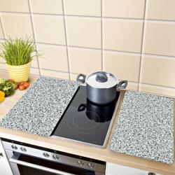 Lot de 2 plaques en granit pour cuisinière