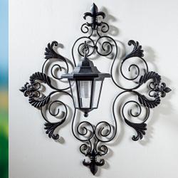 Lanterne solaire murale