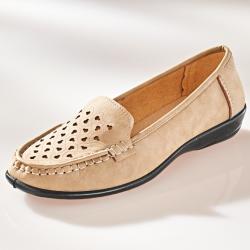 Mocassins, beige