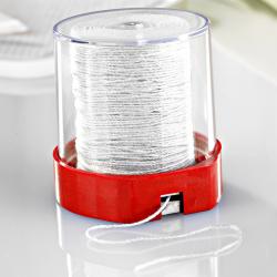 Distributeur + ficelle, rouge