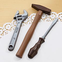 Outils en chocolat