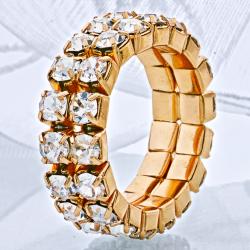 Bague extensible, coloris doré