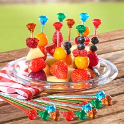 Lot de 24 piques Diamant