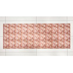 Tapis de cuisine aspect raphia 52x140