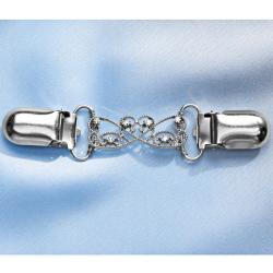 Clip-bijou, coloris argent