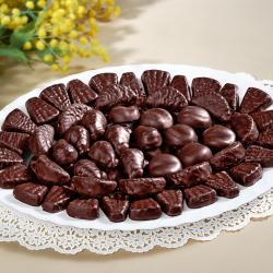 Pâtes de fruits enrobées de chocolat