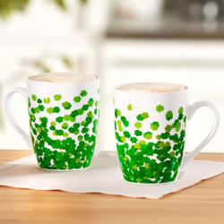 Tasse Feuilles de trèfle Basilico