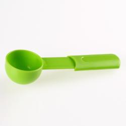 Cuillère à café extensible, vert