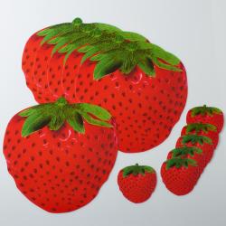 Ensemble Fraise Basilico 12 pièces