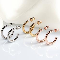 Lot de 3 paires de créoles