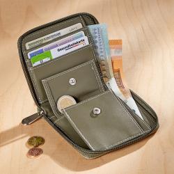 Porte-monnaie RFID, kaki