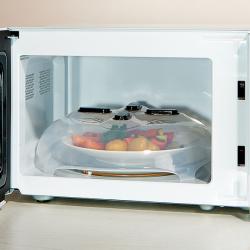 Couvercle aimanté pour micro-ondes
