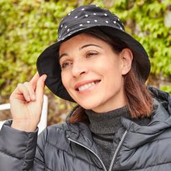 Chapeau de pluie réversible