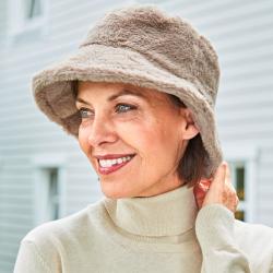 Chapeau Améli di Santi, beige