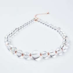 Collier cristal de roche