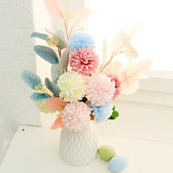Rêve de fleurs avec vase