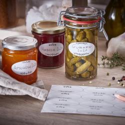 Étiquettes adhésives décoratives