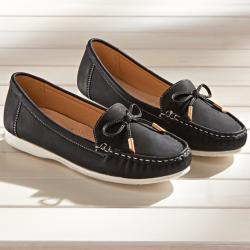 Mocassins, noir