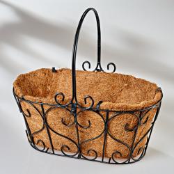 Corbeille à plantes en métal Casa Bonita