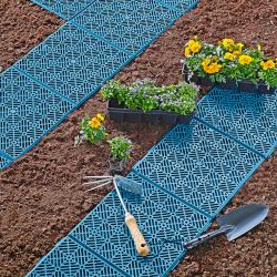 Dalles de jardin, lot de 10