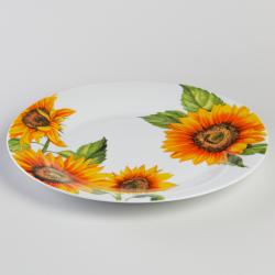 Dinnerteller Sonnenblumen Basilico