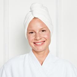 Serviette sèche-cheveux