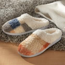 Chaussons, orange/multicolore