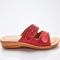 Mules, rouge