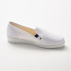 Mocassins, blanc