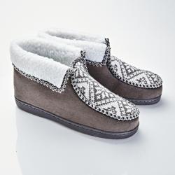 Chaussons, gris