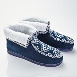 Chaussons, bleu