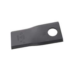 Couteau rotatif droit pour faucheuse KUHN 56151100 adaptable - Blacksteel