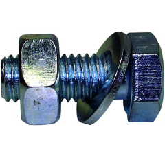 Boulons tête hexagonale M16 x 47 mm (Vendu par 25)