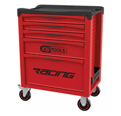 Servante d'atelier RACING 5 tiroirs complète - 198 outils | KS TOOLS