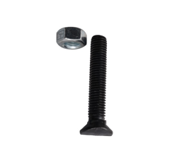 Boulon à tête ovale M12 adaptable - BlackSteel