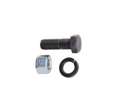 Boulon avec écrou et rondelle-ressort - 7/16x32 12.9 adaptable - Blacksteel