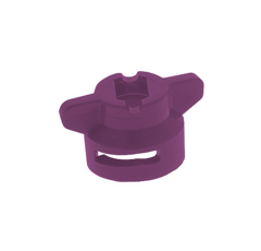 Ecrou buse + joints 8 mm entre méplats (toutes couleurs) | HARDI