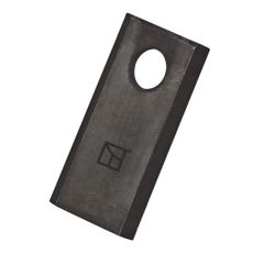 Couteau rotatif droit pour faucheuse MORRA 98D6460 adaptable - Blacksteel