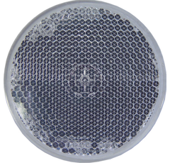 Catadioptre blanc rond ∅ 60 mm adaptable