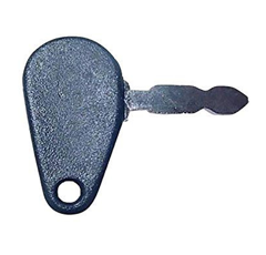 Clé de contact pour machine agricole MASSEY FERGUSON - DAVID BROWN - FORD K962338 - 3813361M1 - 81825872 adaptable