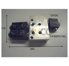 Electrovanne pour téléscopique MANITOU 233503 adaptable