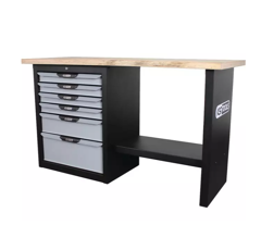 Etabli d'atelier avec 6 tiroirs - 1,50m | KS TOOLS