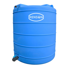 Cuve à Eau Verticale - 10 000L - Pré-équipée en PE | RENSON