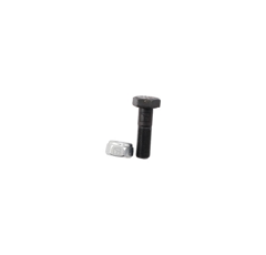 Boulon à tête hexagonale M10x1x35 avec écrou à freinage interne adaptable - Blacksteel