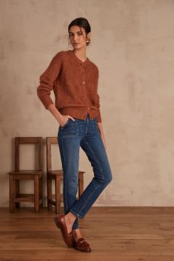 Jean chino en denim  brut nalla