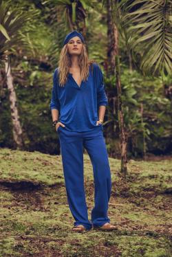 Pantalon large leana