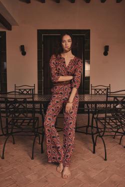 Pantalon large leana