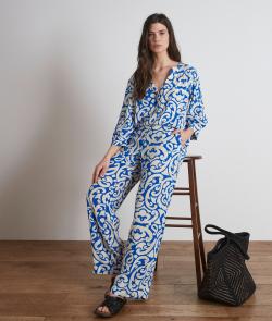 Pantalon large leana