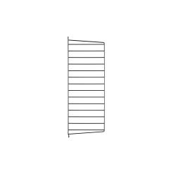 Portant mural 75 x 30 cm - Noir - String Furniture